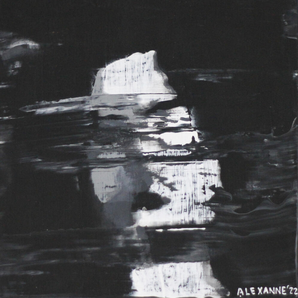 Chagriné 8"x8" : 15$