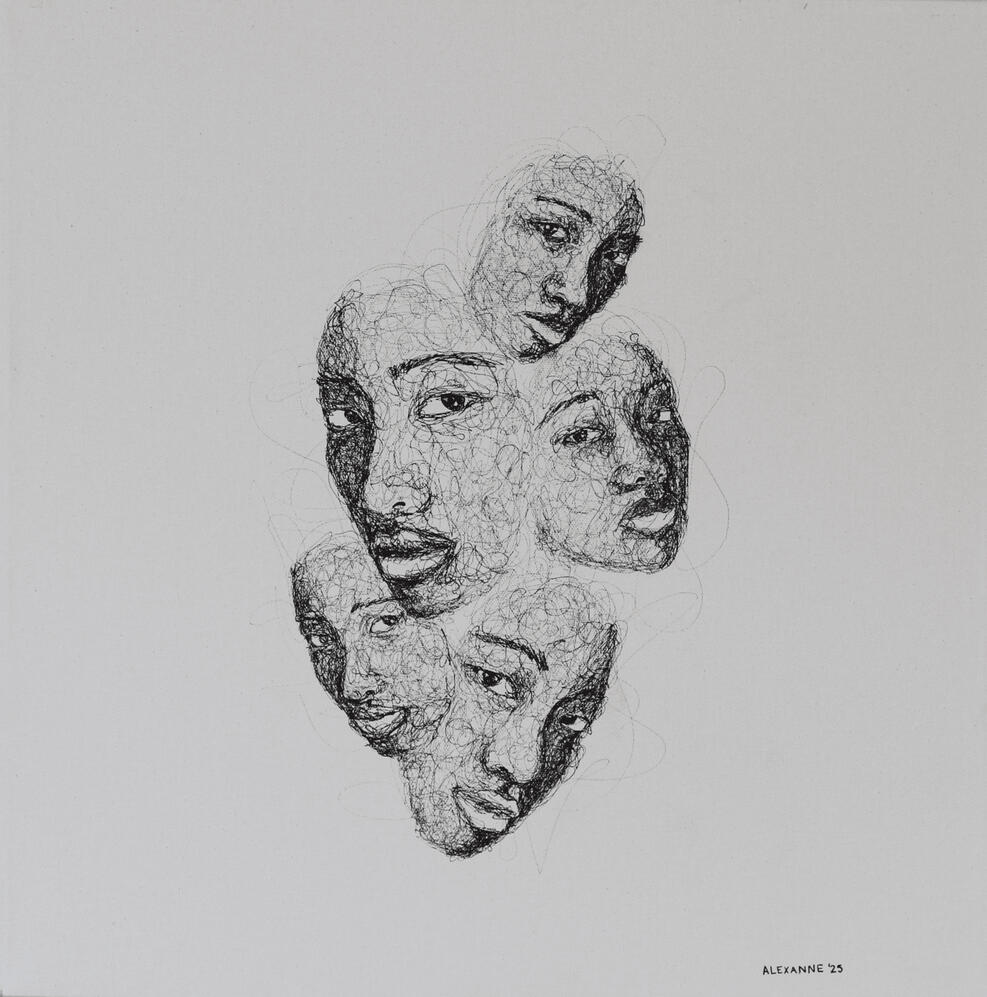 Monotonie 8"x8" : 15$