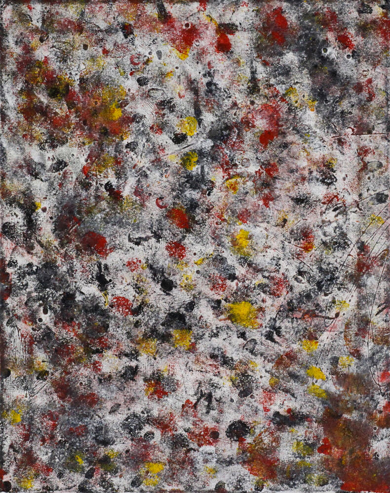 Eclipse, 16"x20", 2011, Huile et acrylique sur toile, 100$